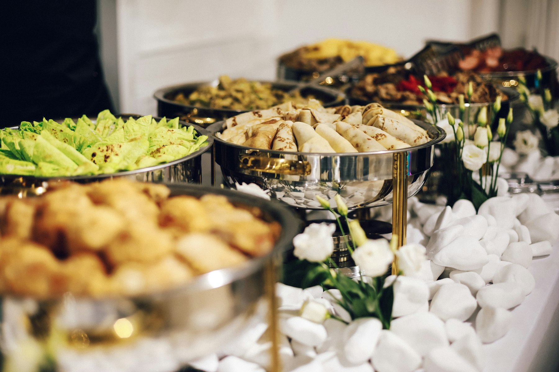 Buffet de réception