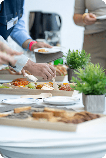 Buffets et repas livrés pour entreprises